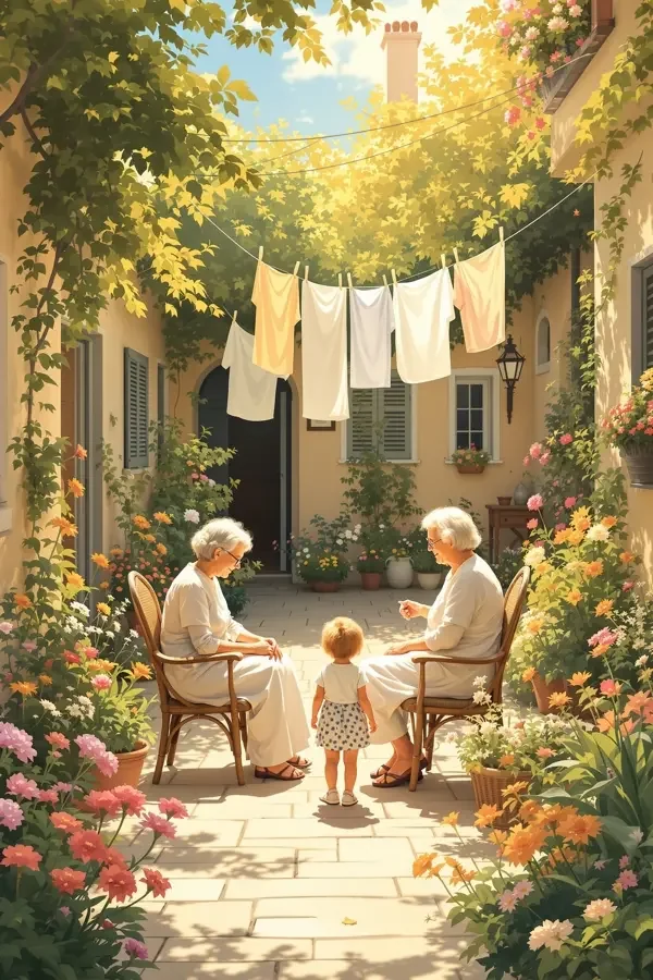 外婆的院子 封面